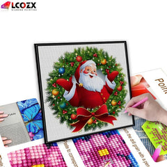Santa Claus DIY Decorative Rhinestone Painting Kit Animal Diamond Painting
