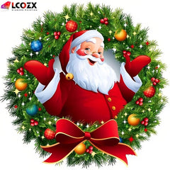 Santa Claus DIY Decorative Rhinestone Painting Kit Animal Diamond Painting
