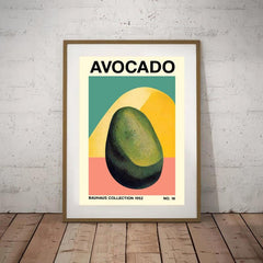 Bauhaus Fruit And Vegetable Prints Kitchen Decor Botanical Wall Art