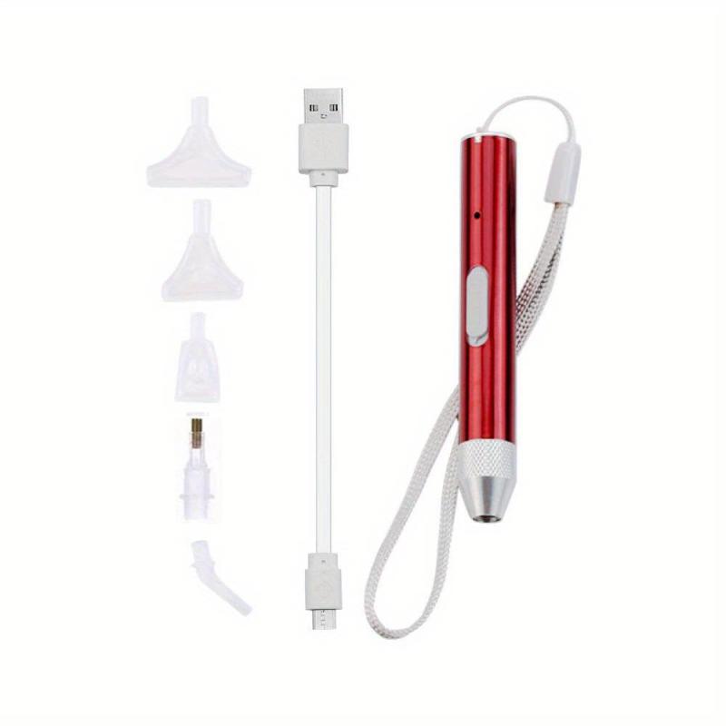 DIY LED Point Drill Pen Craft Set 5D Diamond Painting USB Rechargeable