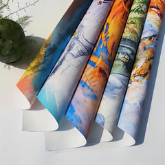6pcs Beach Posters Ocean Poster Wall Art Travel Posters Tropical Posters
