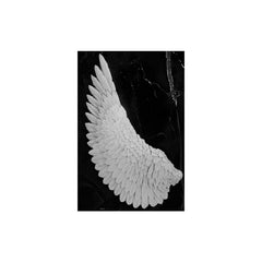 Modern Canvas Poster Angel Wings Painting Wall Art