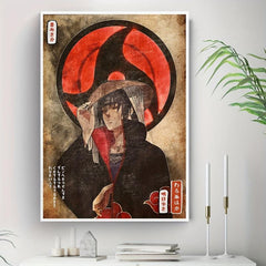 Abstract Japanese Cartoon Painting On Canvas Wall Art Pop Anime Character