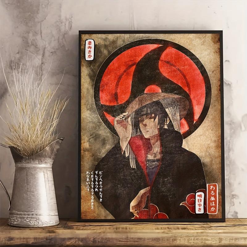 Abstract Japanese Cartoon Painting On Canvas Wall Art Pop Anime Character