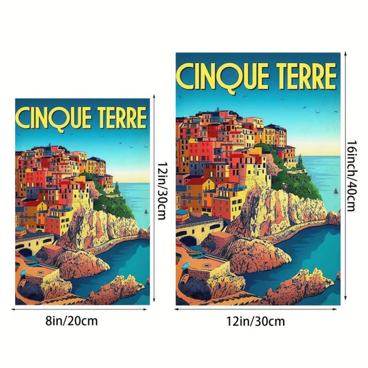 Retro Vintage Travel Poster Canvas Art Room Decoration Painting