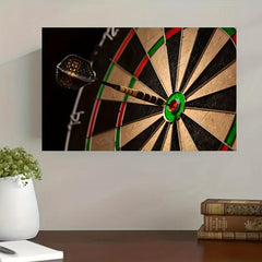 Dart Board Painting On Canvas Wall Art for Game Room Bedroom Office Living Room