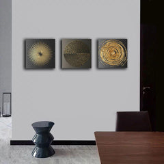 Abstract Landscape Family Mural Wall Art 30x12 Inc