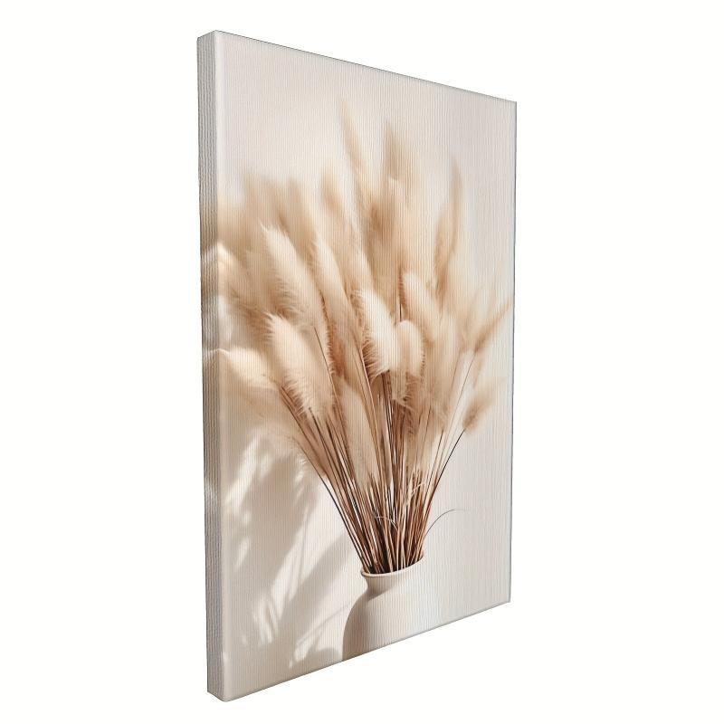 Framed Nordic Canvas Print Poster Flowers Artwork Wall Painting