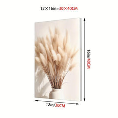 Framed Nordic Canvas Print Poster Flowers Artwork Wall Painting