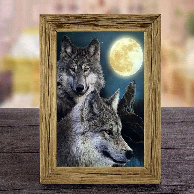 Wolf Diamond Painting Animal Art Home Gift Frameless