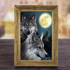 Wolf Diamond Painting Animal Art Home Gift Frameless
