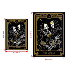 Canvas Poster Modern Art Yellow Tarot Card Ideal Gift For Bedroom Decor Wall Art
