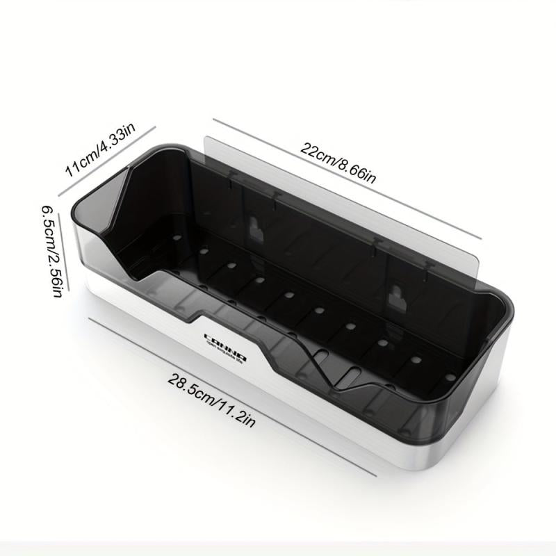 Adhesive Bathroom Shower Shelf Caddy Organizer, No Drilling