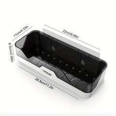 Adhesive Bathroom Shower Shelf Caddy Organizer, No Drilling