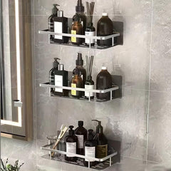 Wall Mounted Cosmetics & Toiletry Organizer for Easy Access