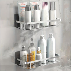 Wall Mounted Cosmetics & Toiletry Organizer for Easy Access