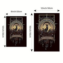 Halloween Rabbit Canvas Poster Modern Art