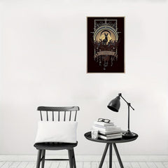 Halloween Rabbit Canvas Poster Modern Art