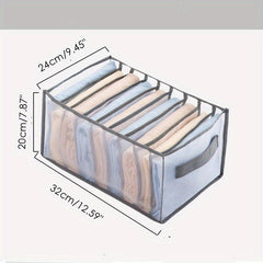 Nine Compartment Storage Bag Organizer
