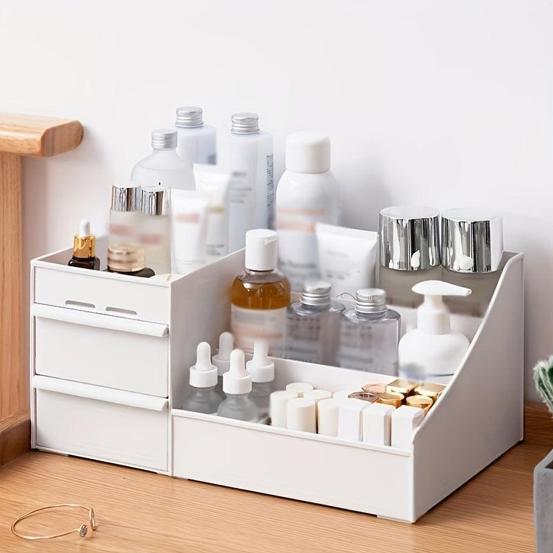 Cosmetics Storage Box Lipstick Drawer Shelf Dust-proof Sorting Cabinet