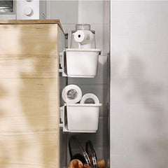 Pull Out Cabinet Storage Box Bathroom Kitchen Wall Mounted Storage Box