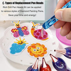 Diamond Painting Pen Set with Accessories and Comfort Grip