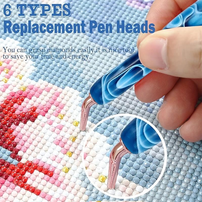 Diamond Painting Pen Set with Accessories and Comfort Grip