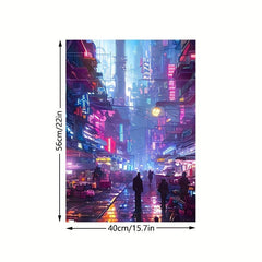 Canvas Poster Cyberpunk Nights Wall Decoration Gift