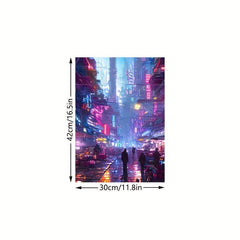 Canvas Poster Cyberpunk Nights Wall Decoration Gift