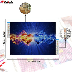 Sky Love Round Diamond Full Of Diamonds DIY Diamond Painting Set