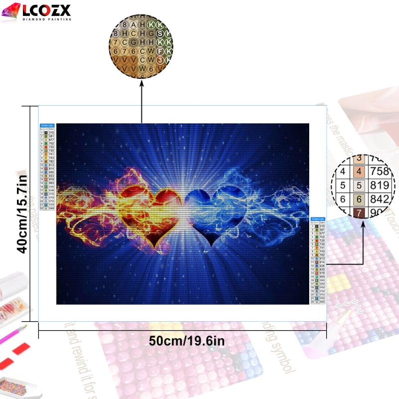 Sky Love Round Diamond Full Of Diamonds DIY Diamond Painting Set
