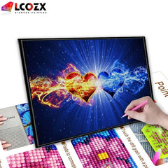 Sky Love Round Diamond Full Of Diamonds DIY Diamond Painting Set