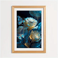 5D DIY Diamond Painting Dream Catcher Butterfly Moon Flowers Landscape