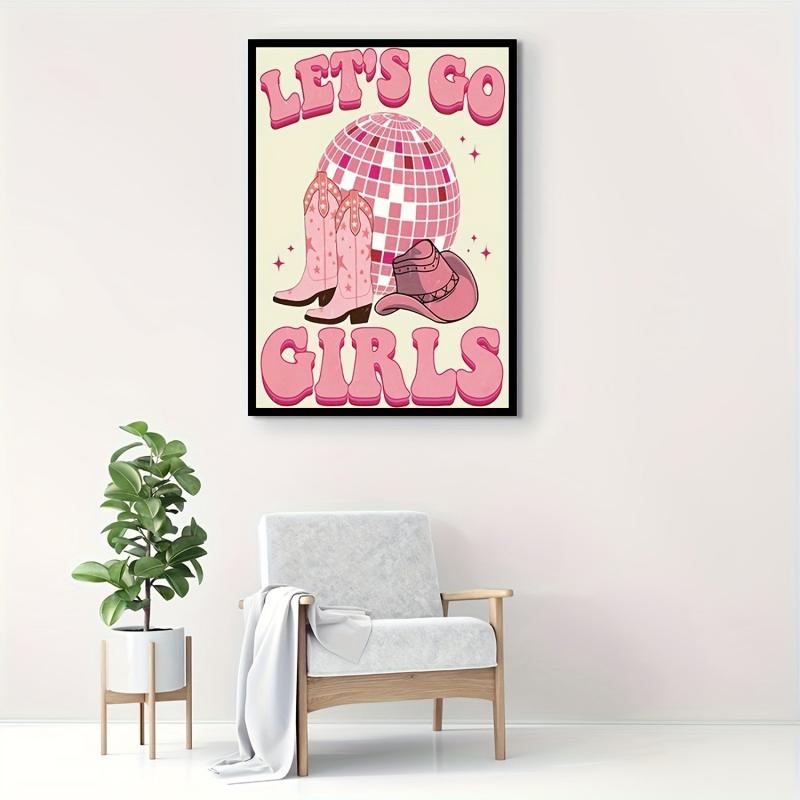 Canvas Poster American West Western Music Nashville Cowboy Western Poster
