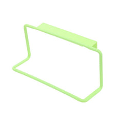 Plastic Bag Holder Multifunctional Towel Rack Cabinet Door Hanging Frame