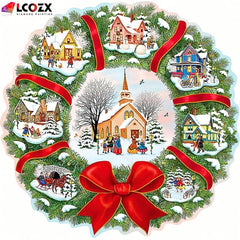 DIY Rhinestone Painting Kit Diamond Art Christmas Decor