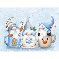 Christmas Diamond Painting Kit for Adults - Full Drill Round Diamonds