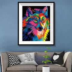5D Diamond Painting Kit Wild Animal DIY Home Gift 11.8x15.8 Inches