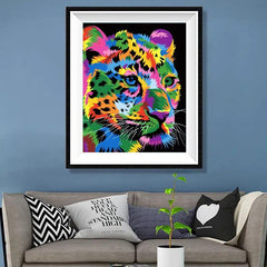 5D Diamond Painting Kit Wild Animal DIY Home Gift 11.8x15.8 Inches