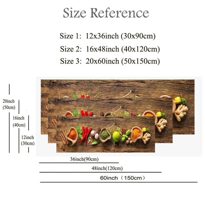 1pc Food Ingredients Canvas Art Poster Realist Style Art Hanging Painting