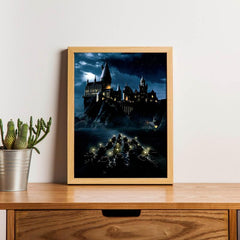 Magic Castle Poster Wall Art Canvas Painting