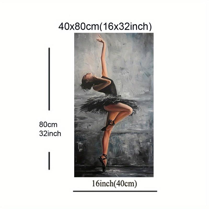 HD Printed Dancer Painting Ballerina Dancer Canvas Wall Art