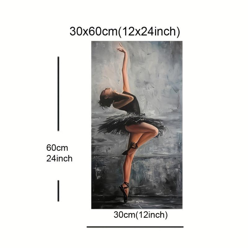 HD Printed Dancer Painting Ballerina Dancer Canvas Wall Art