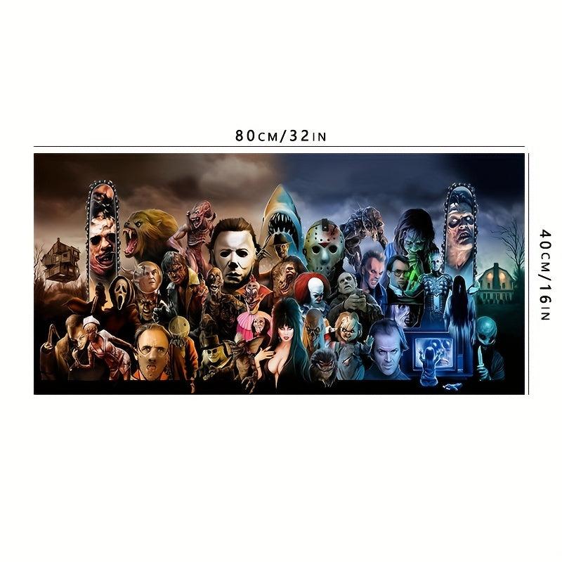 Classic Horror Movies Villains Art Posters Canvas Painting Wall Prints