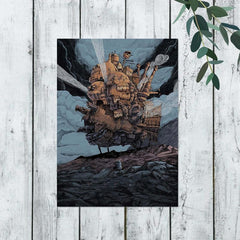 Abstract Anime Canvas Wall Art for Home Decor