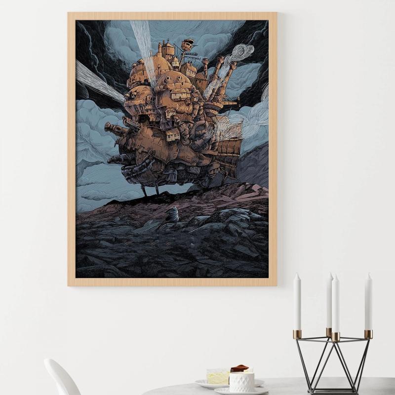 Abstract Anime Canvas Wall Art for Home Decor