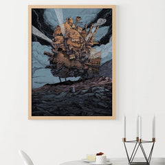 Abstract Anime Canvas Wall Art for Home Decor