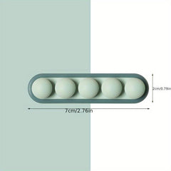 Soft Silicone Desktop Organizer for Data Cable Storage
