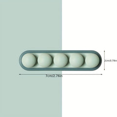 Soft Silicone Desktop Organizer for Data Cable Storage