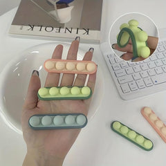 Soft Silicone Desktop Organizer for Data Cable Storage